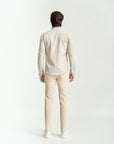 Camisa Listrada Linho Blend