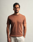 Camiseta Gola Alta Suedine Premium