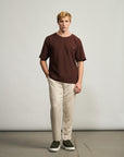 Camiseta Tricô Semi Oversized