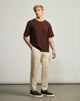 Camiseta Tricô Semi Oversized