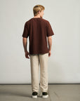 Camiseta Tricô Semi Oversized