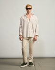 Camisa Oversized Linho Blend