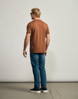 Camiseta Gola Alta Suedine Premium