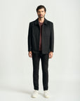 Overcoat Lã e Caxemira
