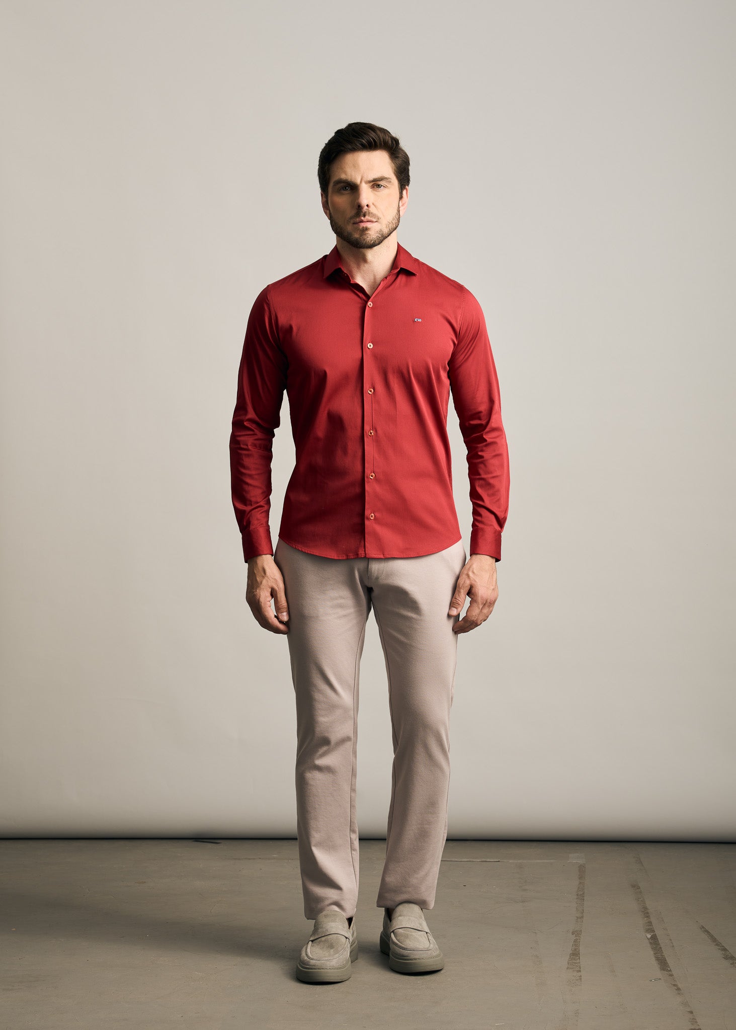 Camisa Acetinada