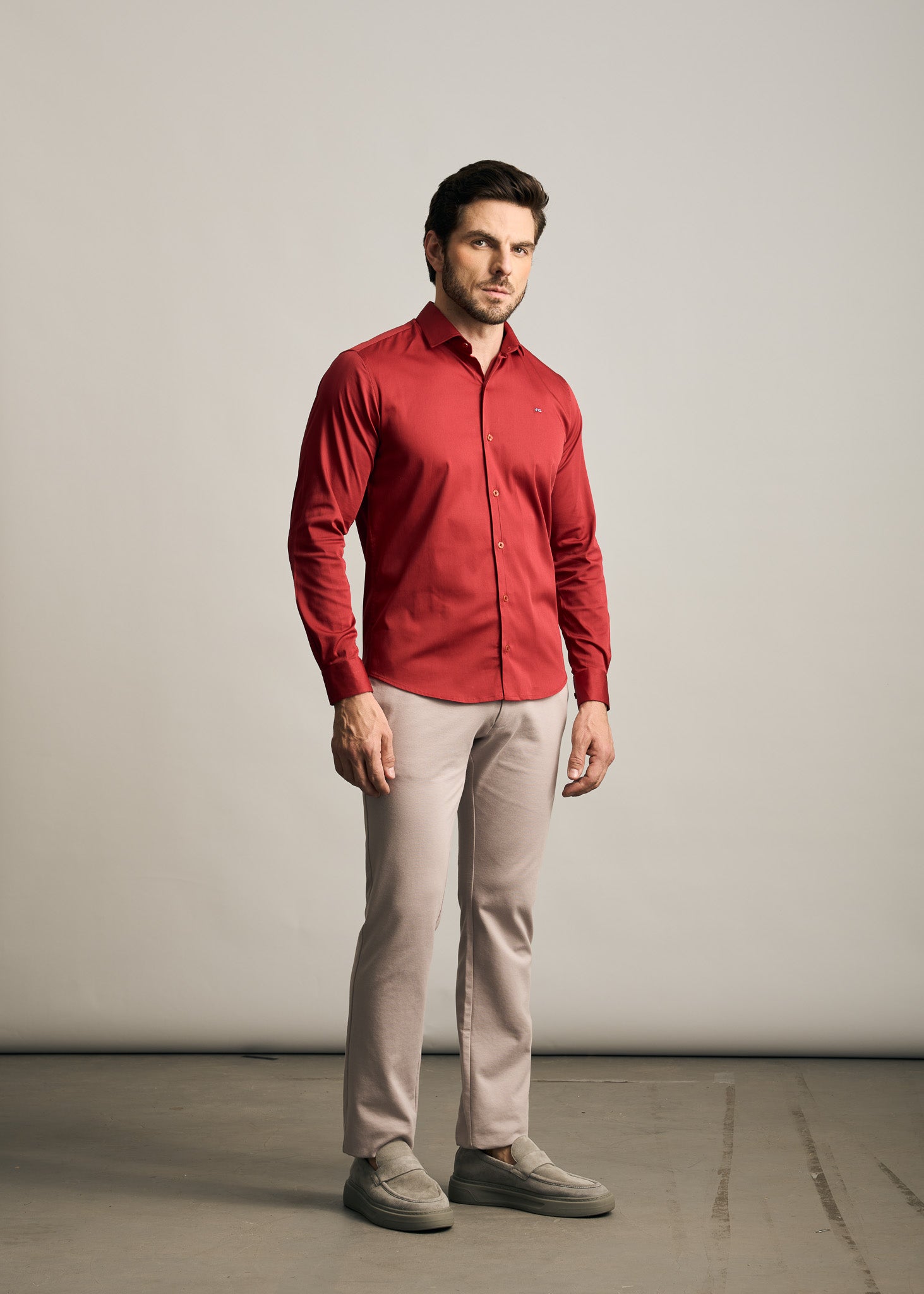 Camisa Acetinada
