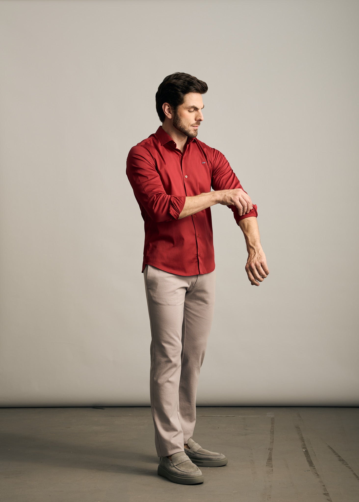 Camisa Acetinada