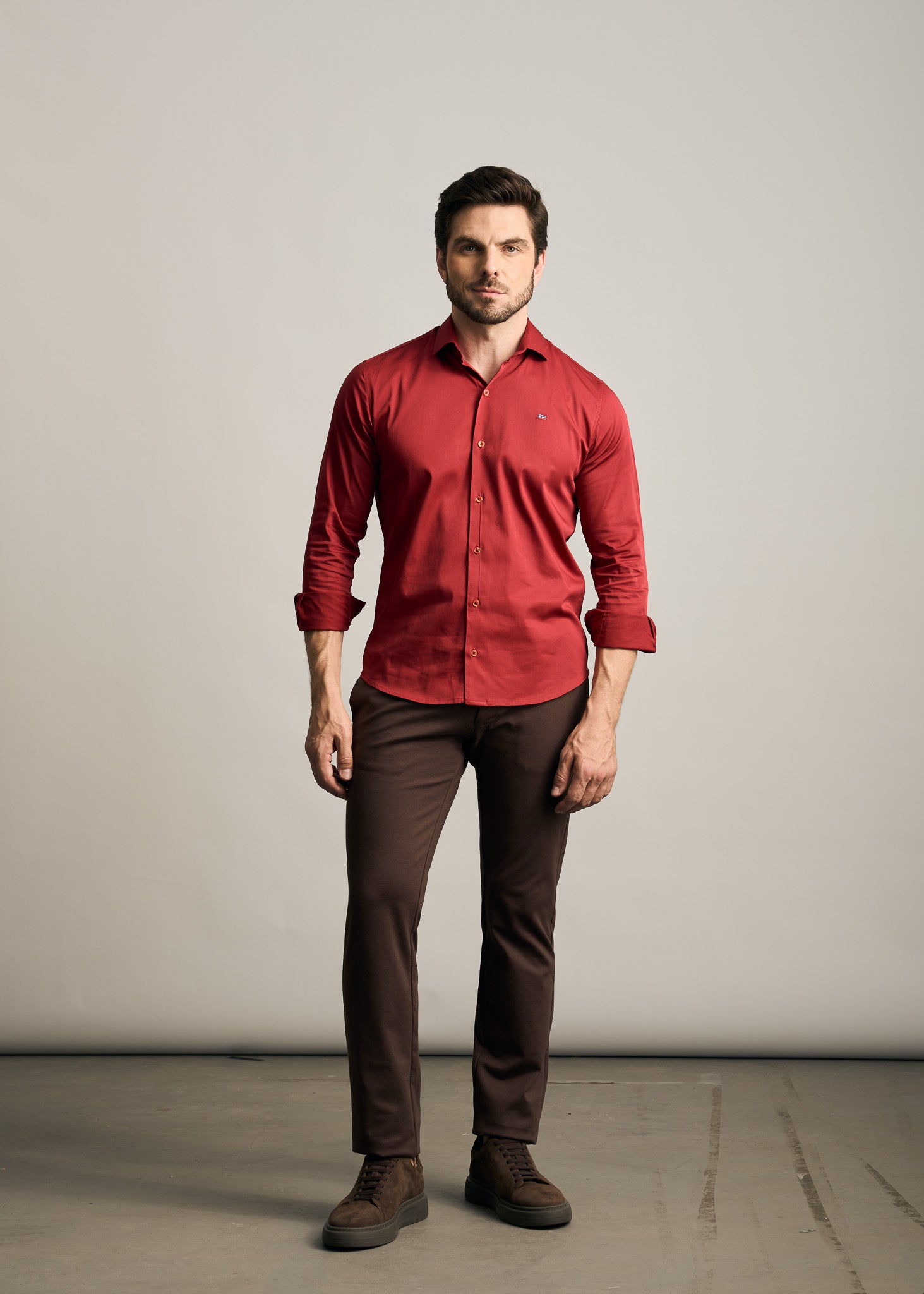 Camisa Acetinada