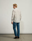 Camisa Tricoline Listrada