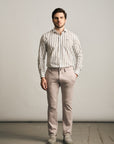 Camisa Tricoline Listrada