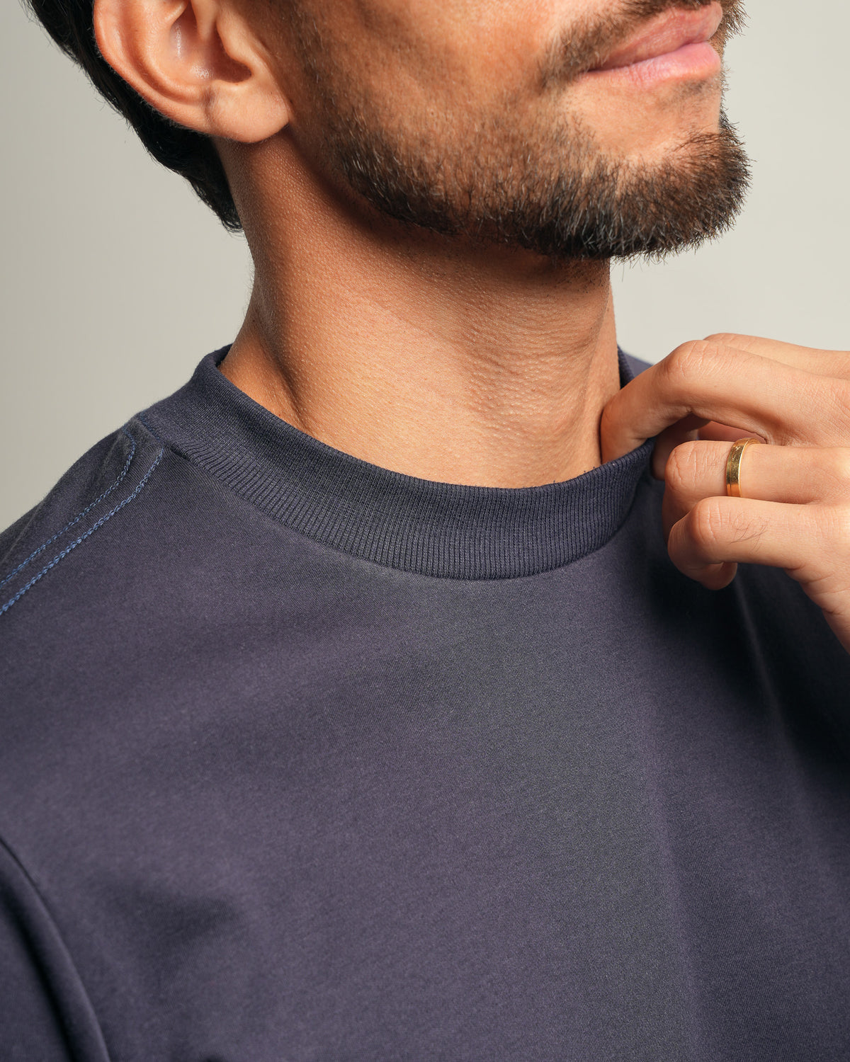 Kit 3 Camisetas Gola Alta Premium