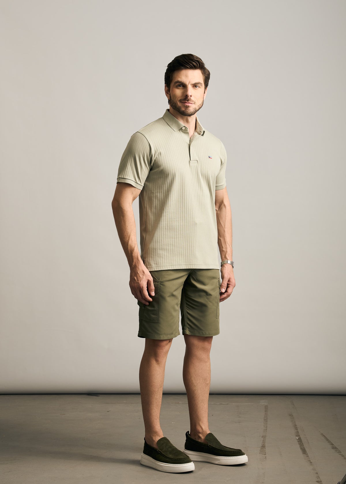 Polo Canelada Suedine