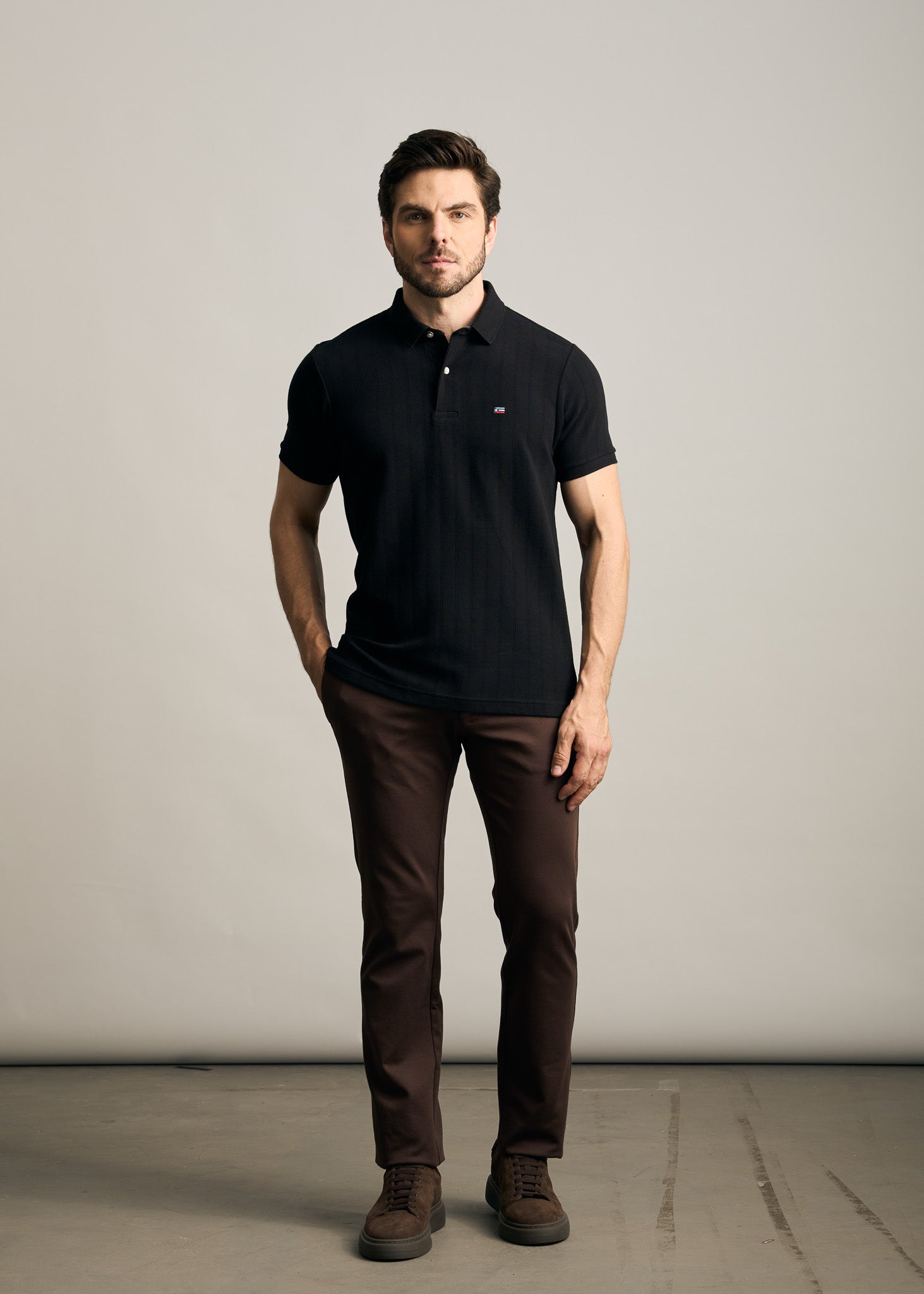Polo Texturizada