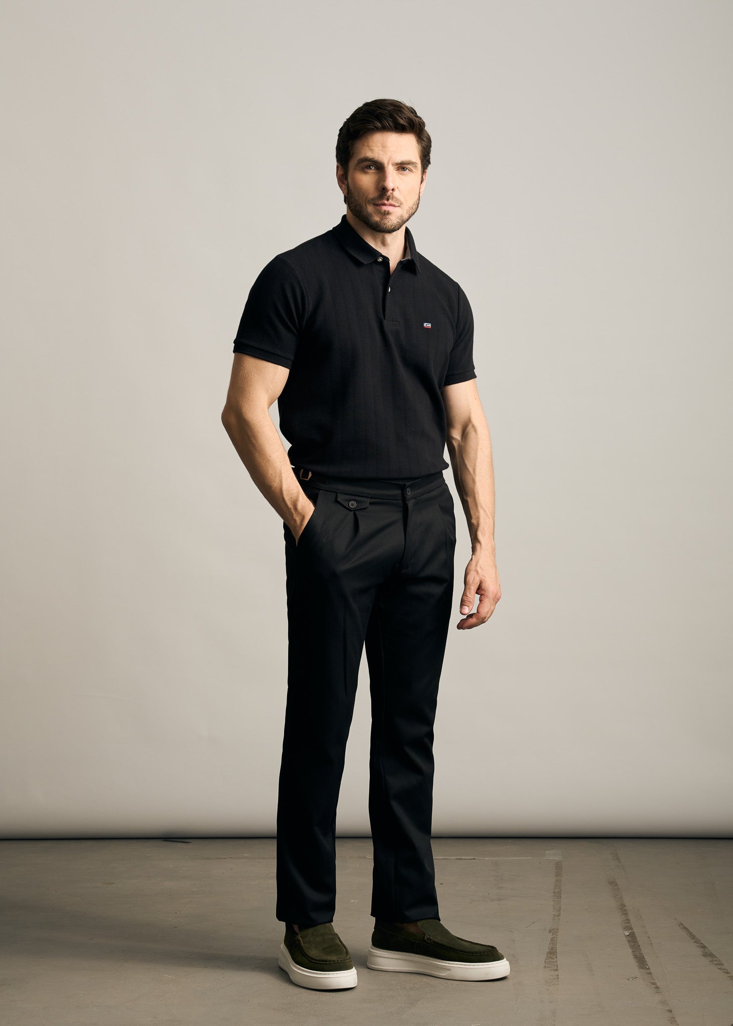Polo Texturizada