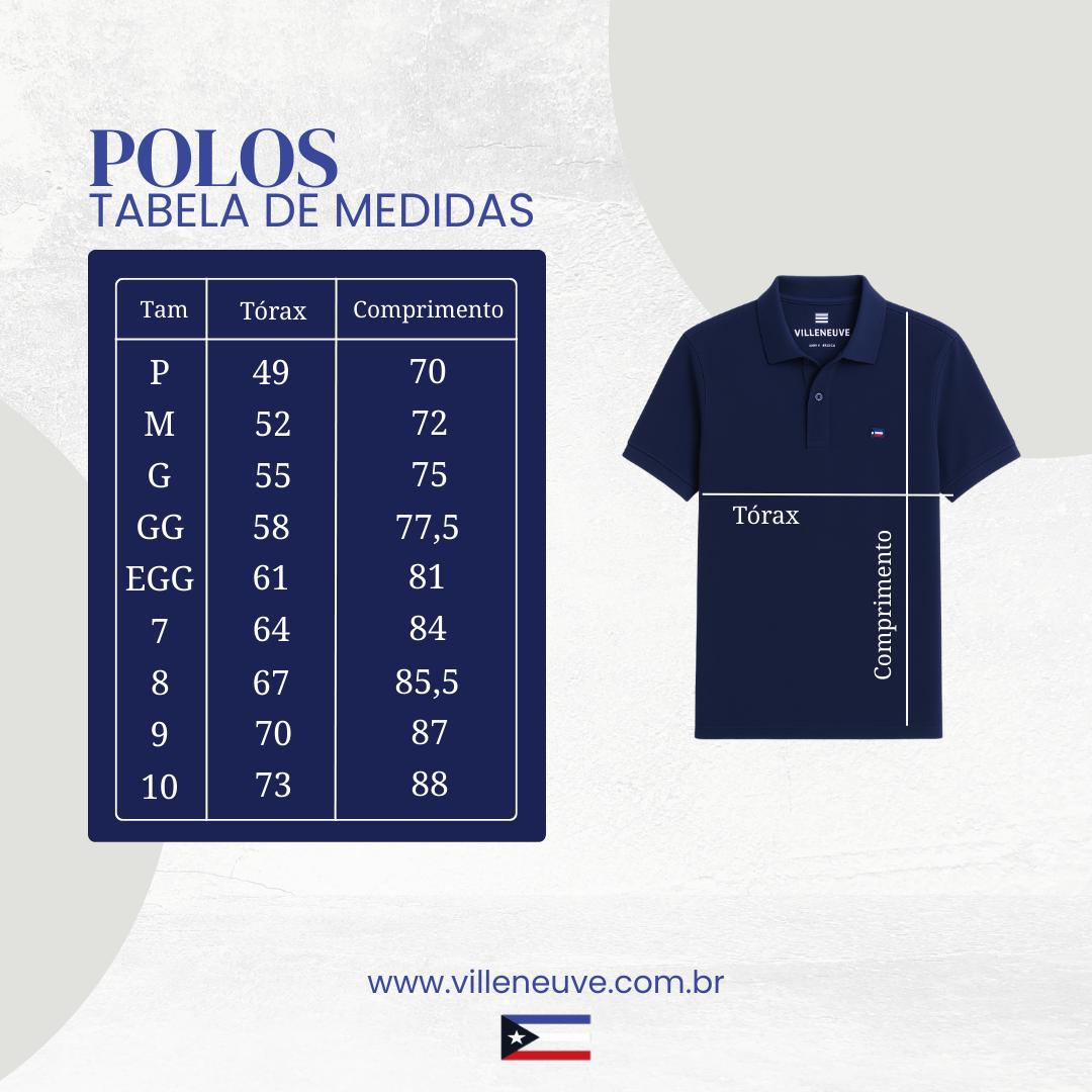 Tabela de Medidas